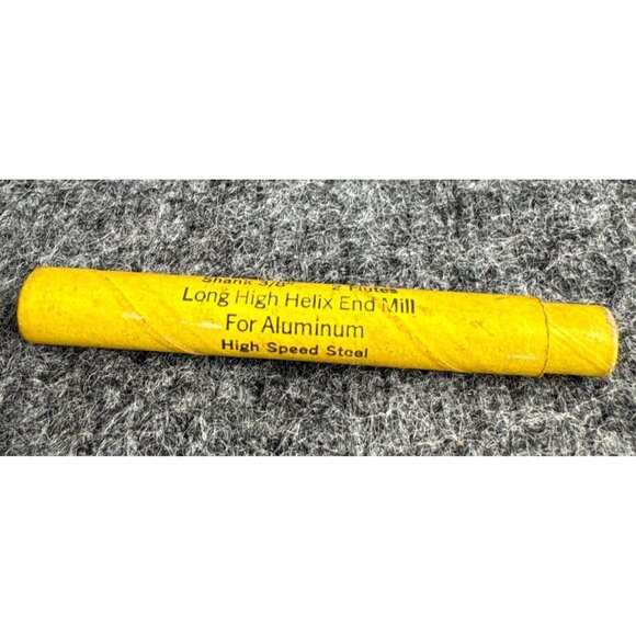 Gulf & Western Morse Cutting Tools High Speed Steel End Mill 1/4" Aluminum - Picture 7 of 7